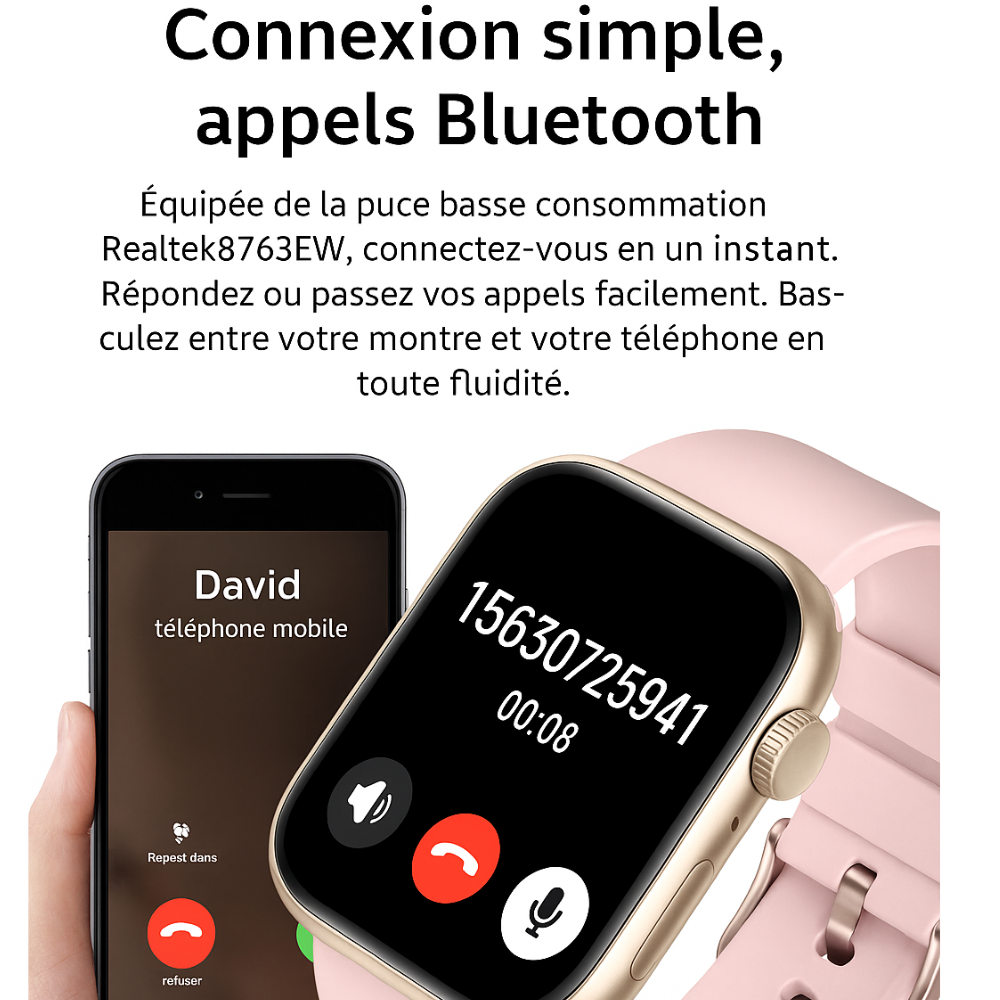 Montre Connectée Lige
